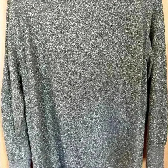 SPARKLY ✨ SILVER V-NECK CARDIGAN BY A.N.A, SIZE 1X -- NEVER WORN! - Picture 3 of 3